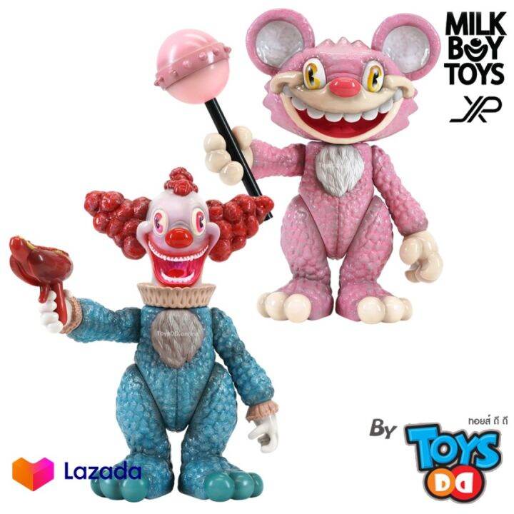 IT BEAR THE ANIMATED BY JPX X MILKBOYTOYS BLUE & PINK | Lazada.co.th