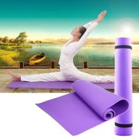 4MM-6MM Thickened Yoga Mat Yoga Tipula Sports Special Non Slip Mat Waterproof Fitness Warm Up Pad Moisture-proof Pad Yoga Mats Yoga Mats