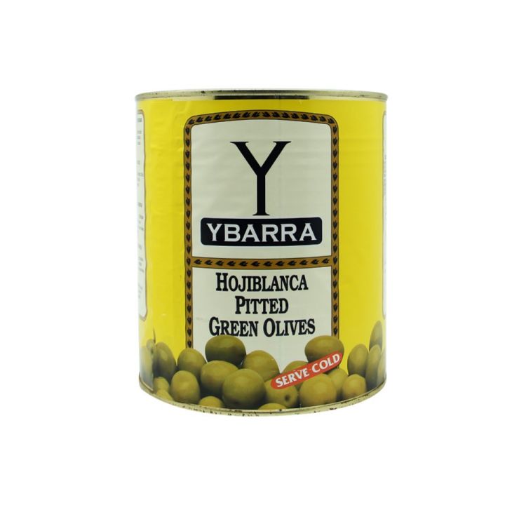 promotion-ybarra-pitted-olives-3-kg-มะกอกเขียวไร้เมล็ด-นำเข้าจากสเปน-yb26