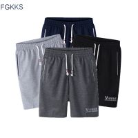 FGKKS Fashion Brand Mens Shorts Summer Man Fitness Boardshorts Bodybuilding Workout Casual Male Shorts