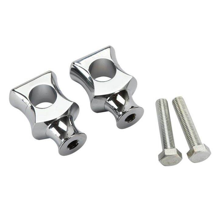 1 quot; Chrome Handlebar Risers For Suzuki Boulevard Intruder M50 M90