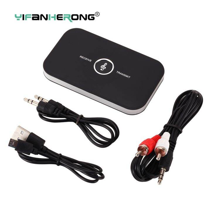 Bluetooth-Compatible 5.0 Audio Transmitter Receiver 3.5mm RCA AUX Jack ...