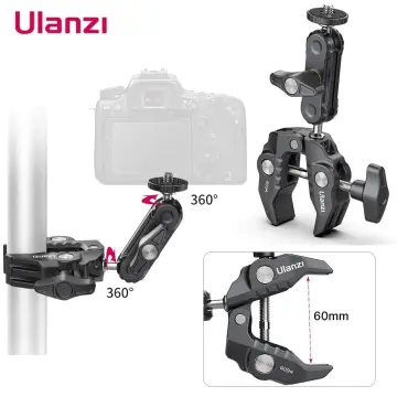 Ulanzi Bike/Motorcycle Handlebar Clamp Mount for GoPro/Insta360 Action Cameras C018GBB1