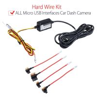 Hardwire Kit Universal Micro Usb Hardwire Fuse Kit 12V ถึง5V Power Adapter Cable สำหรับ Mini 0906 /0805P/Mini0807 Dash กล้อง