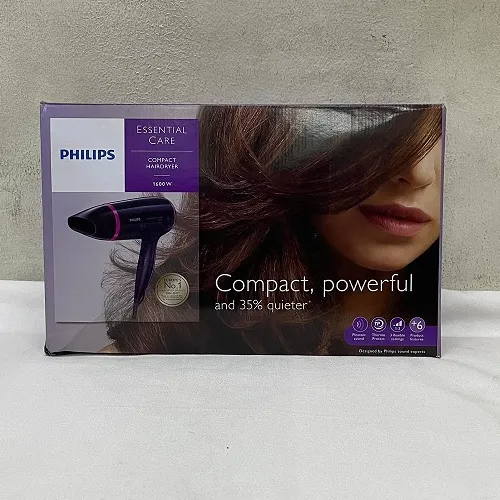 PHILIPS BHD-002 ESSENTIALCARE COMPACT HAIRDRYER | Lazada PH