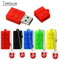 【CW】 Pen Drive Building Blocks USB Stick 256GB USB Flash Drive Cle Memoria USB 16GB 32GB 64GB 128GB Children Toy Memory Flash Storage