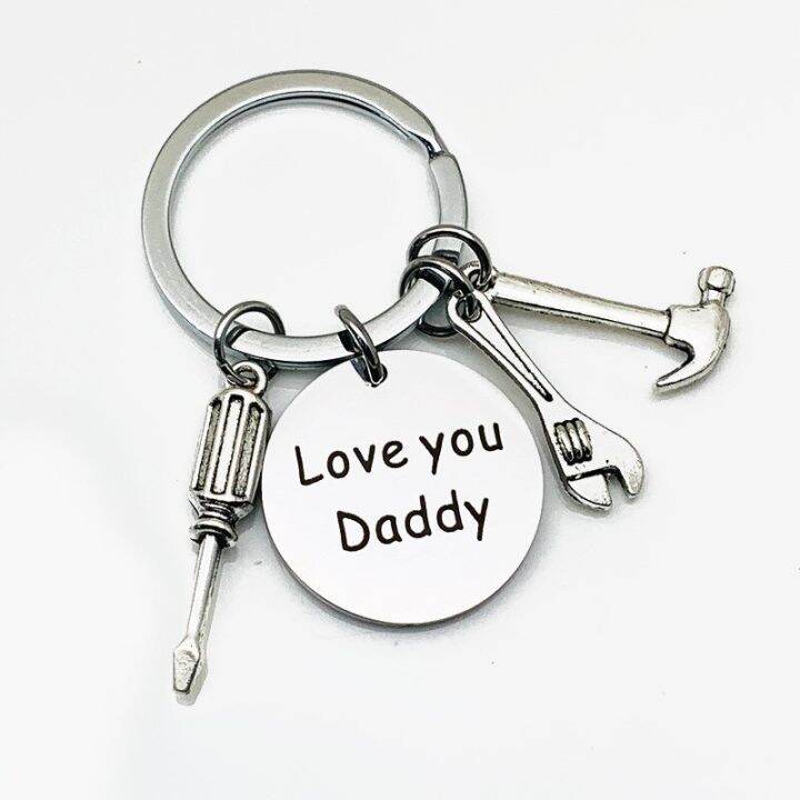 fathers-day-gifts-keychain-pendant-metal-dad-tool-hammer-screwdriver-wrench-key-chain-keyrings-love-you-daddy-key-chains