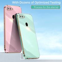 สำหรับ OPPO A7เคสโทรศัพท์,6D Electroplating TPU Soft Shell Anti Drop Back Cover