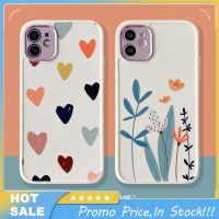 เคสห่อหุ้มนุ่มสำหรับ Iphone11เคสโทรศัพท์ขอบตรงรูละเอียดแบบสดใส