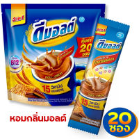 ดีมอลต์ 3in1 ช็อคโกแลตมอลต์ รสช็อกโกแลต เครื่องดื่มมอลต์สกัด DMALT 30 กรัม*20ซอง อุดมด้วยวิตามินและสารอาหารสูง Camp Site