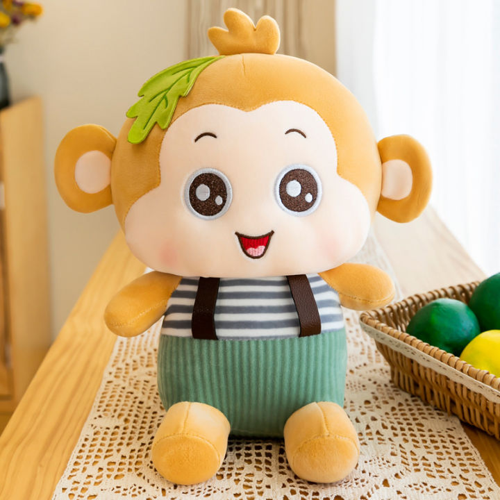 free-ship-5060cm-creative-cute-monkey-plush-toy-doll-strap-baby-dolls-boyfriend-and-girlfriend-birthday-gift-kids-pillow-hugs