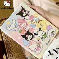 ขายดี YJ99529 - /♧ฟุ่มเฟือย Sanrio เคสแท็บเล็ต Case IPad 8 9ใสแอร์3 4 5 360หมุนได้มินิ6 2021ใหม่ดีไซน์หรูหรา