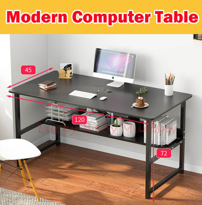 【A51】Modern Study Computer/Simple Table Space Saving Office Study Desk ...