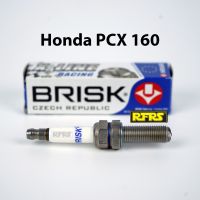 หัวเทียน BRISK X-Line 4 เขี้ยว แกนเงิน Honda PCX 160 Spark Plug (9X01ROC) รองรับทุกน้ำมัน Made in EU