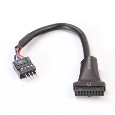 4" USB 3.0 20-Pin Motherboard Header Female to USB 2.0 9-Pin Male Adapter Cable Camera Fotografica Photography Accessorie Camera