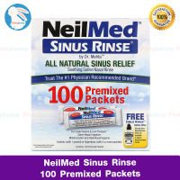 ชุดล้างจมูก NeilMed Sinus Rinse All Natural Sinus Relief 100 Premixed Packets ชุดอุปกรณ์ ล้างจมูก เหมาะสำหรับเด็ก