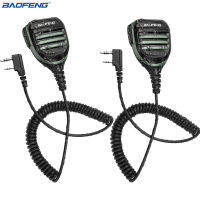 2pcs Baofeng PTT REMOTE portab ลำโพงไมโครโฟน forbaofeng UV-S9 PLUS UV-5R UV13 Pro UV-82 888S AR-F8