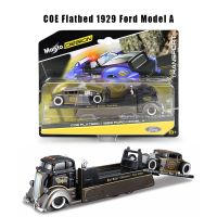 Maisto 1:64 Hot New Product COE Flatbed 1929 Ford Model A Design elite transport Die-casting car model collection gift toy