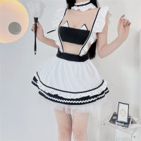 Sexy Underwear Cat Maid Dress Female Sexy Large Size Maid Uniform Cosplay Coss Set Wholesale 1096