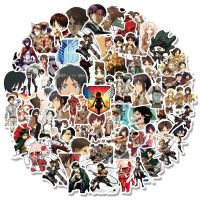 10/30/50/100PCS Attack On Titan Anime Stickers Graffiti for Laptop Guitar Motorcycle Skateboard Luggage Waterproof Decal Toys Stickers Labels