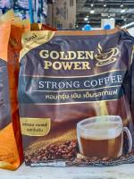 กาแฟ สตรองคอฟฟี่ ตราโกลเด้น เพาเวอร์ (Golden Power Strong Coffee 3in1)