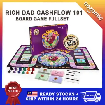 Board Game Cashflow 101 Rich Dad Poor Dad Robert Kiyosaki Financing Free  Express