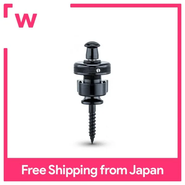 Schaller Schaller Strap Lock Pin SLocks Black Chrome 14010401/Black