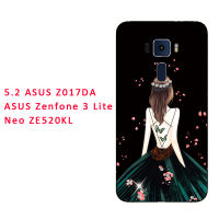 เคสนิ่มสำหรับ ASUS Z017DA/Zenfone 3 Lite/ Neo ZE520KL/Z01MD (ZD552KL)/ X00LD/ZD553KL/Z012D/ZenFone3 (ZE552KL)/Z010D/ Z01HDA/ZE553KL ซิลิโคน