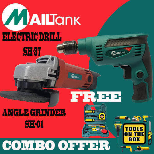 Mailtank (SH01+SH37) Angle Grinder & Electric Drill WITH FREE