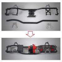 Metal Battery Mounting Fixed Bracket Chassis Brace Beam for 1/10 Axial SCX10 RC Crawler Car Parts Accessories