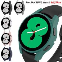 Case for Samsung Watch 4 40mm 44mm 42mm 46mm Hard PC Frame Bumper Shell Protective Cover for Galaxy Watch 5/5pro 45mm 44mm 40mm