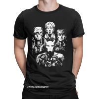 Rivalry Rapsody Men Tshirt JoJo Bizarre Adventure Leisure Tees Harajuku Round Neck Tee Shirt Pure Cotton Big Size Clothes