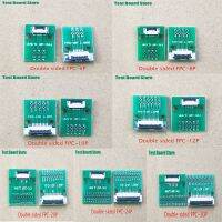 1pcs Test Board FPC 6 8 10 12 20 30 24 Pin PCB Double Sided FFC FPC Flex Cable Adapter Pitch 0.5mm 1.0mm to 2.54mm Connector