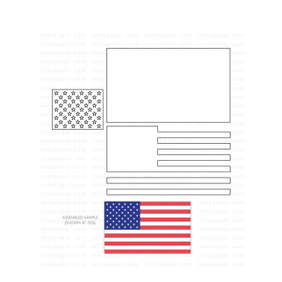 Hot American Flag Die Metal Cutting Dies and Stamps DIY Scrapbooking Card Stencil Paper Cards Handmade Album Stamp Die Sheets  Photo Albums