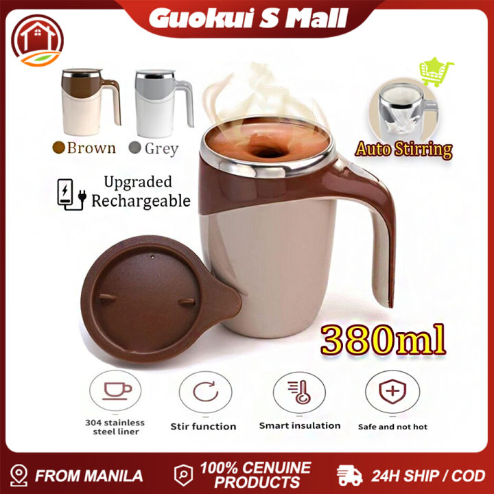 New Automatic Self Stirring Magnetic Mug 304 Stainless Steel Coffee Milk  Mixing Cup Creative Blender Smart Mixer Thermal Cups