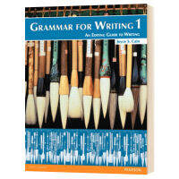 ไวยากรณ์การเขียน 1 ต้นฉบับภาษาอังกฤษ Grammar สำหรับการเขียน 1 Pearson คู่มือการเขียน