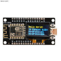 Shockley NodeMCU ESP8266บอร์ดพัฒนากับ0.96นิ้วจอแสดงผล OLED,CH340โมดูลไดร์เวอร์สำหรับการเขียนโปรแกรม Arduino IDE/Micropython