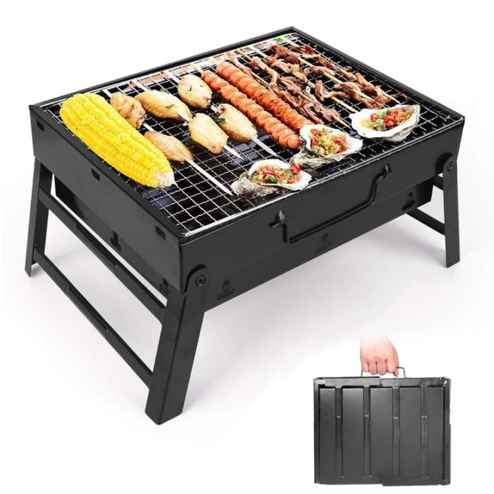 AnalogBench Portable Charcoal Barbeque Grill Desktop Outdoor Function ...