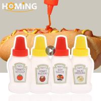 Mini Tomato Ketchup Bottle Portable Sauce Salad Squeeze Bottle Small Bento Honey Bottle Storage In Lunch Box Kitchen Accessories