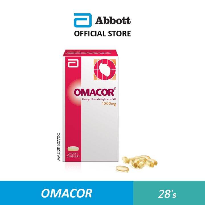Abbott Omacor Omega3 1000mg 28s Lazada