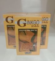 Ginkgo 246 ใบแป๊ะก้วยสกัด มีส่วนช่วยในเรื่องการทำงานของระบบประสาท( 5 กล่่อง )