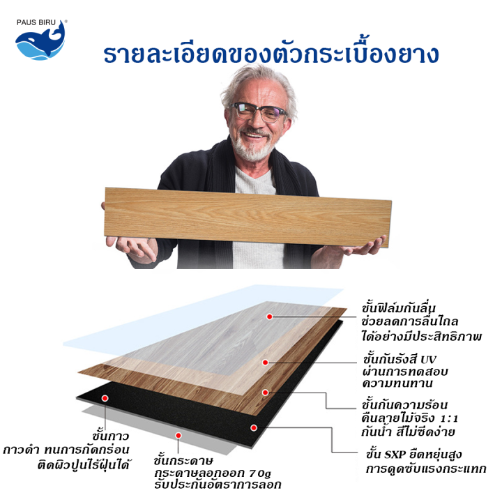 paus-biru-กระเบื้องยางปูพื้น-กระเบื้องยางลายไม้-แบบมีกาวในตัว-ทนทาน-ติดตั้งเองได้ง่าย-วัสดุpvc-หนา-2-มม-ตกแต่งพื้น-แผ่นปูพื้น