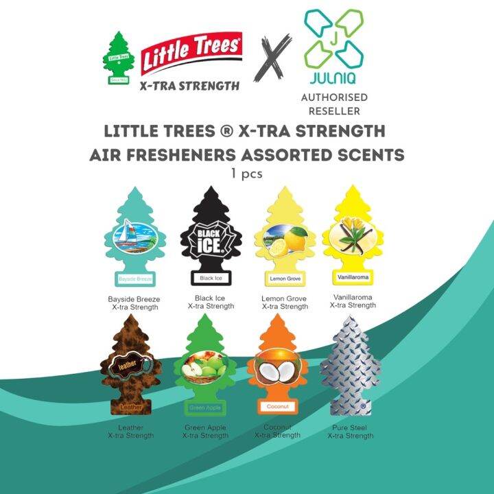ஐ LITTLE TREES XTRA STRENGTH ASSORTED SCENTS Lazada