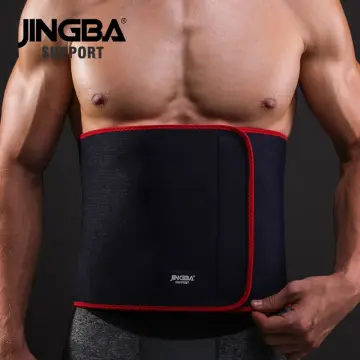 JINGBA SUPPORT Neoprene sport Waist belt Support Body Shaper Waist Trainer  Loss Fitness Sweat belt Slimming Strap waist trimmer