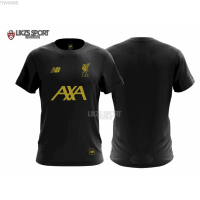 Summer Short sleeve Microfiber New jersey Liverpool pre match jersey DX3NB fashion versatile t-shirt