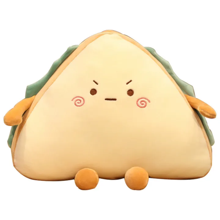 [COD] [Sale][Ready Stock] Simulation Food Sandwich Cake Plush Toy Cute