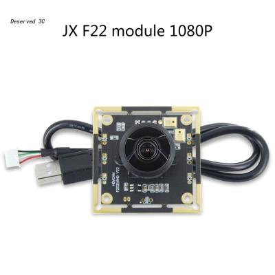 ZZOOI R9CB USB 1080P JX-F22 Video Camera Module 2MP 180 Degree Wide-angle Lens Manual-focus High-defination Low Illumination