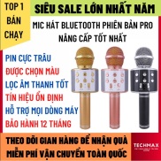 Micro Karaoke Bluetooth Không Dây Phiên Bản Mới Chống Ồn Lọc Tạp Âm Tốt