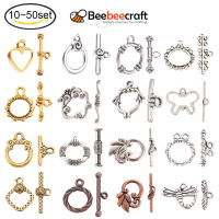 10-50 Set Tibetan Style Alloy Toggle Clasps Antique Golden Lead Free Cadmium Free and Nickel Free Size: Heart: 12mm wide 14mm long Bar: 19mm long hole: 1.5mm