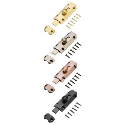 【LZ】owudwne Door Security Slide Lock Latch Multipurpose Safety Heavy Duty Waterproof for Dormitory Hotel Push Pull Door Office Living Room